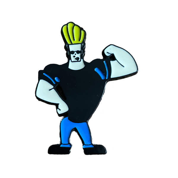 Johnny Bravo Enamel Pin