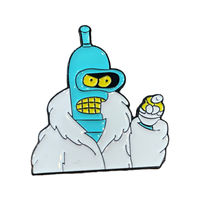 Bender Pimpbot Enamel Pin