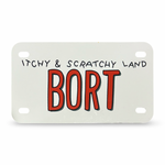 BORT Mini License Plate