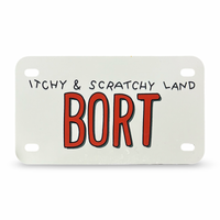BORT Mini License Plate