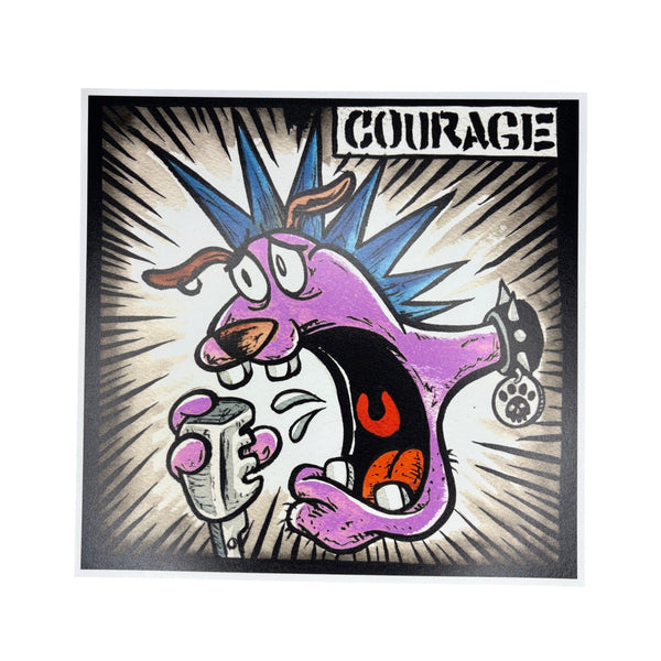 Courage Print