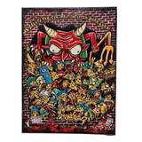 Half Inflated Dark Lord Canvas Print