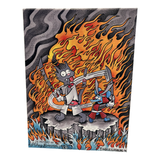 Itchiban and Scratchurai Canvas Print