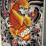 Blinky Koi Canvas Print