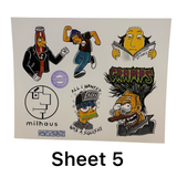 Punk Simpsons Tattoo Flash