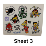 Punk Simpsons Tattoo Flash