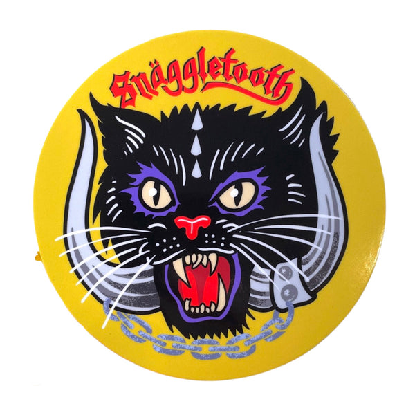 Snaggletooth Cat Sticker