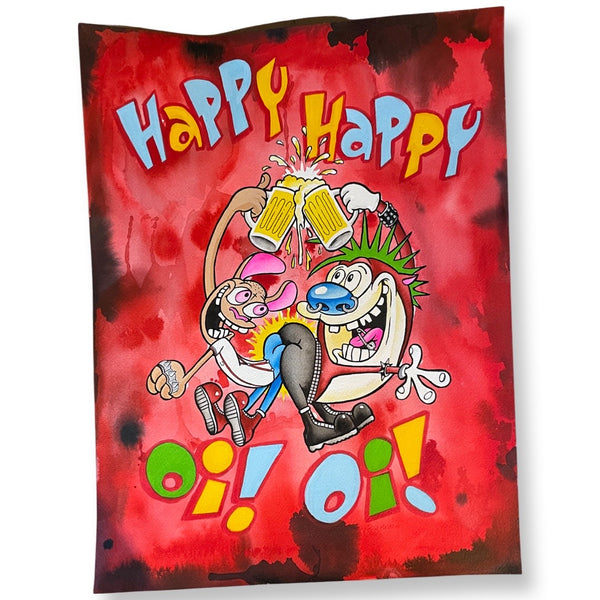 Happy Happy Oi! Oi! original art