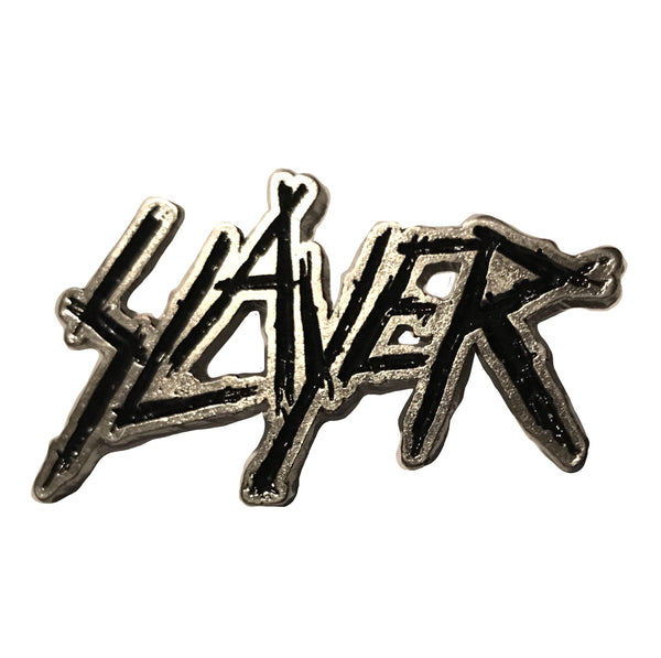 Slayer logo metal pin