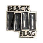 Black Flag Bars Enamel Pin