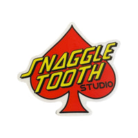 Snaggletooth - Cruz Spade Stickers