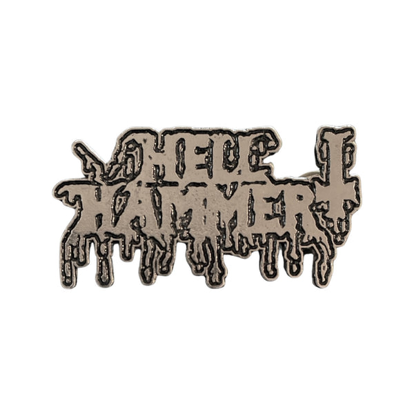 Hell Hammer metal pin